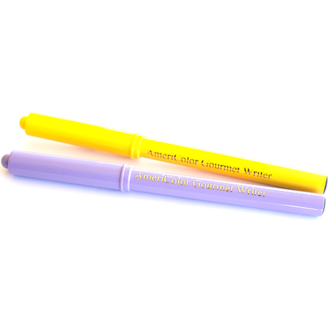 AmeriColor, 2 Color Gourmet Writer Easter Set (Purple & Yellow)